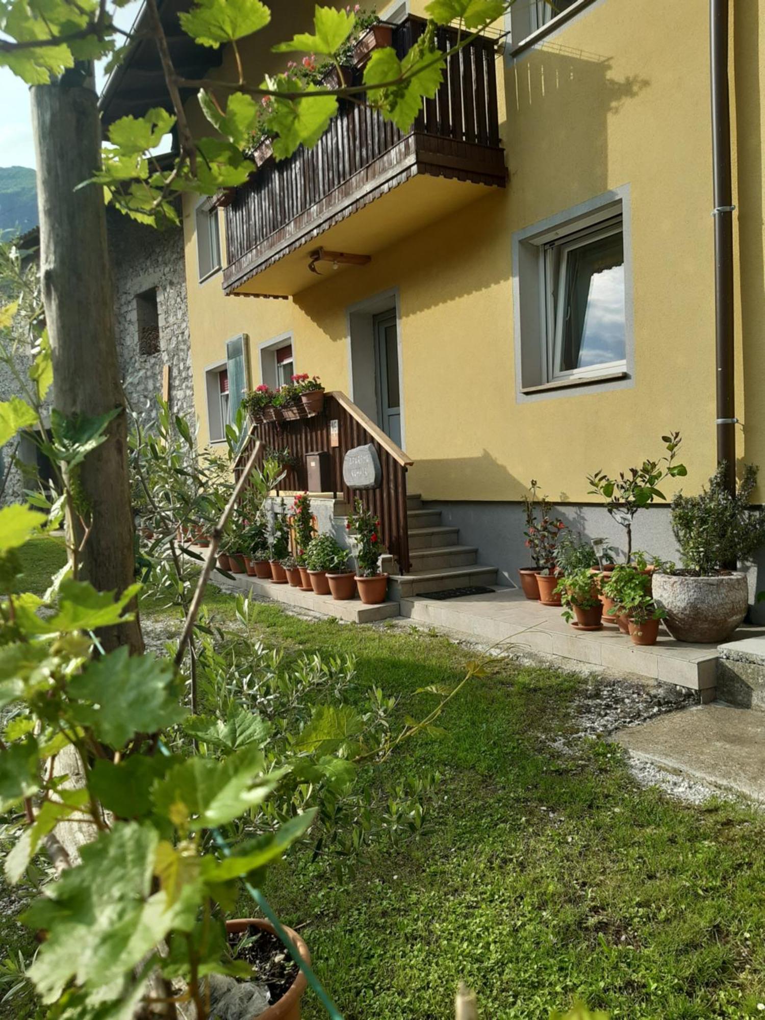 Trnovo Ob Soci Kuhala Apartment Kobarid Bagian luar foto