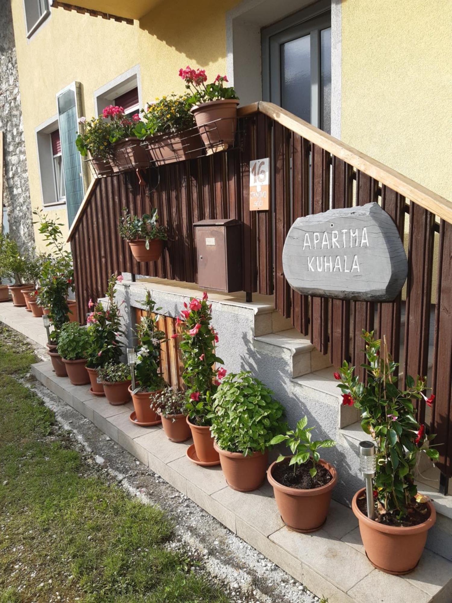 Trnovo Ob Soci Kuhala Apartment Kobarid Bagian luar foto